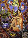 24 Matisse Figure decorative sur fond ornemental 1925